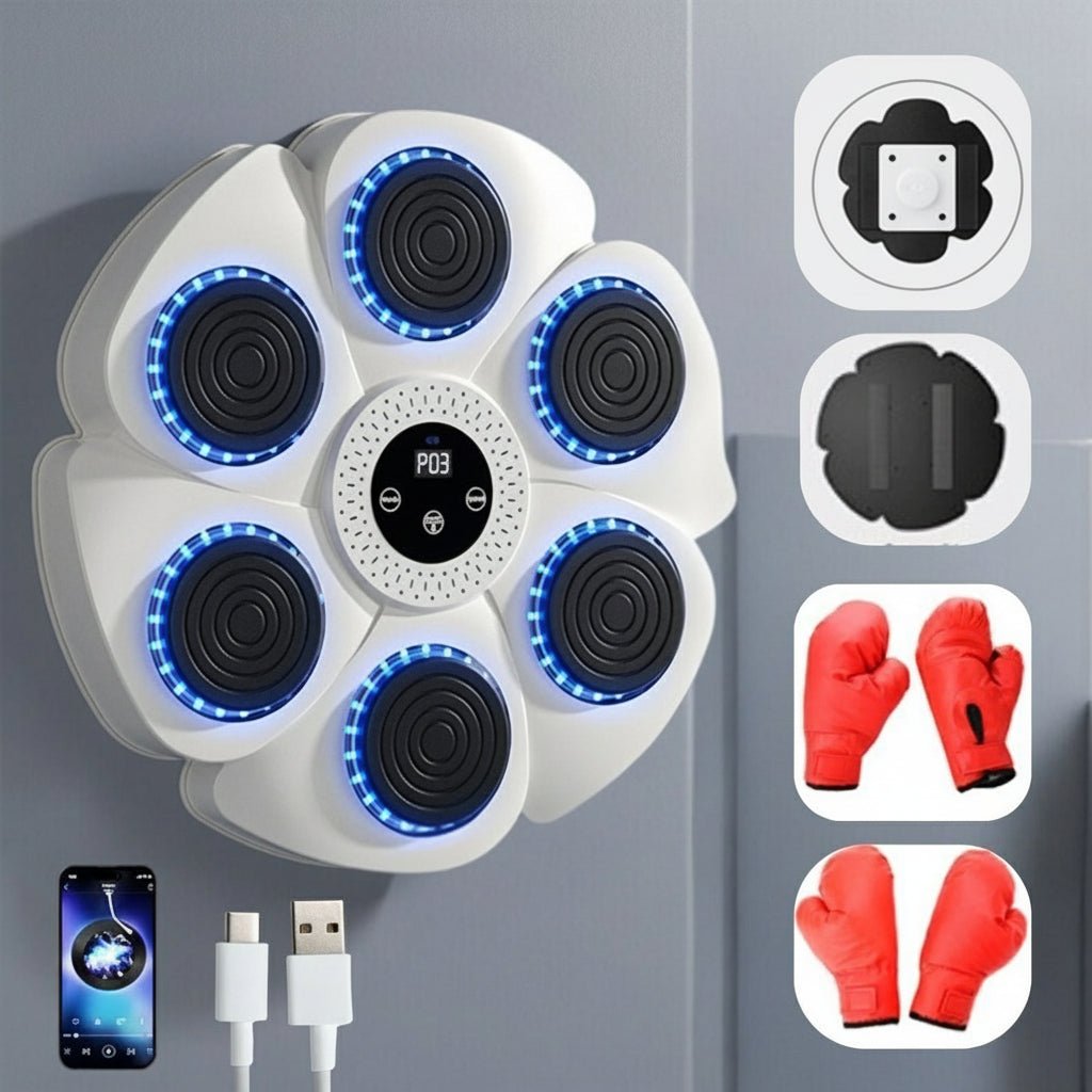 RhythmBox | Dynamic Interactive Smart Boxing Machine with Music & Lights 5