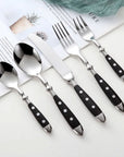 RivetCraft | Elegant Vintage Stainless Steel Cutlery Set 4