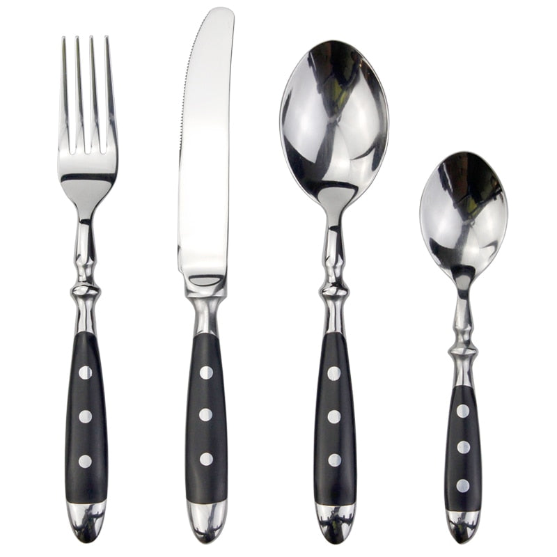 RivetCraft | Elegant Vintage Stainless Steel Cutlery Set 7