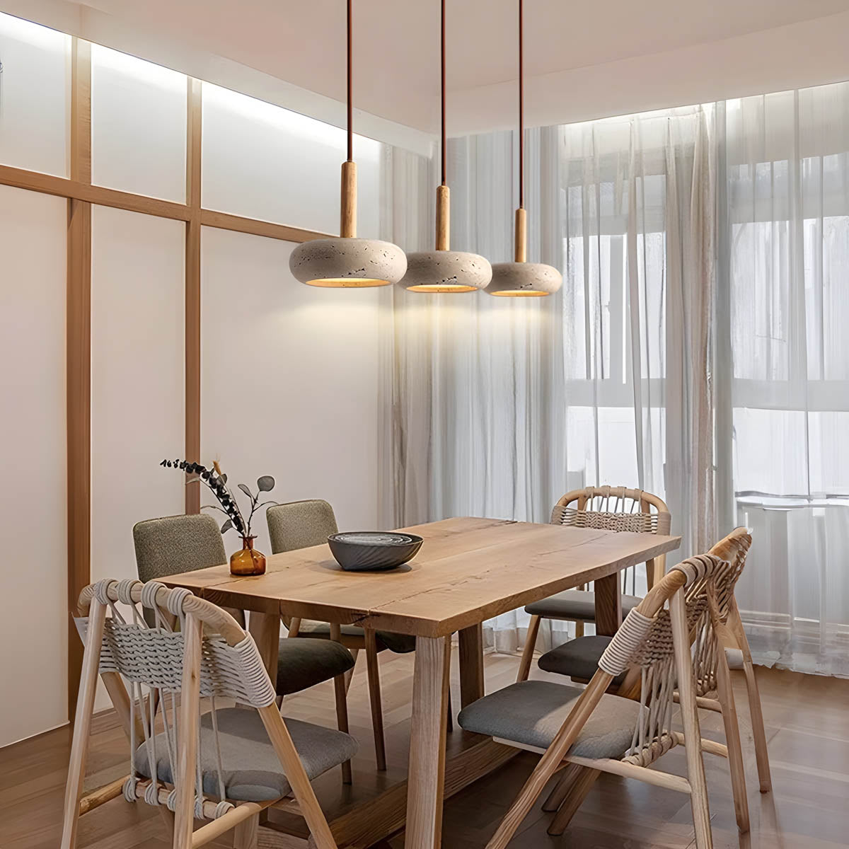 RockLuxe – Timeless Stone Hanging Light 1