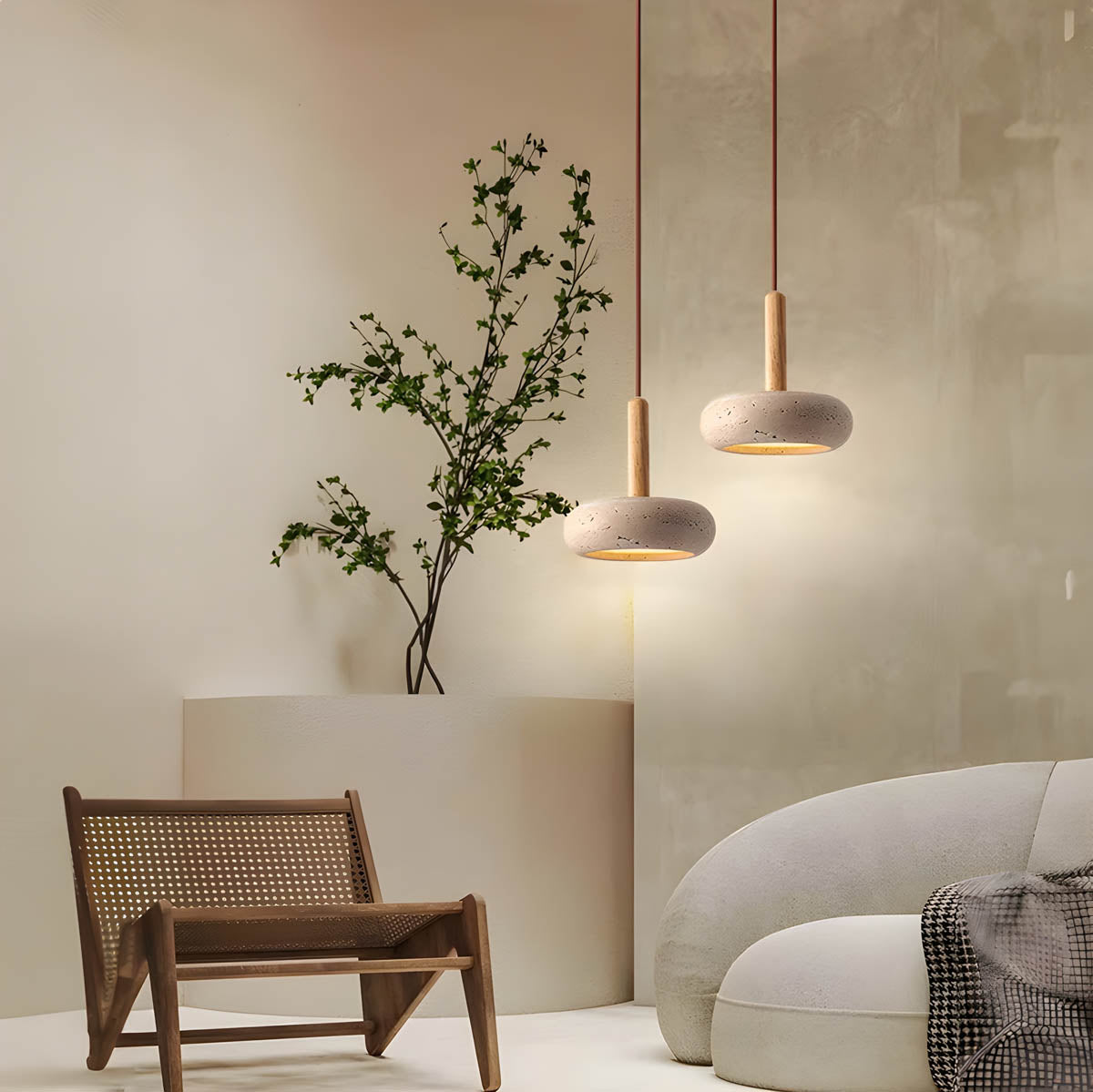 RockLuxe – Timeless Stone Hanging Light 3