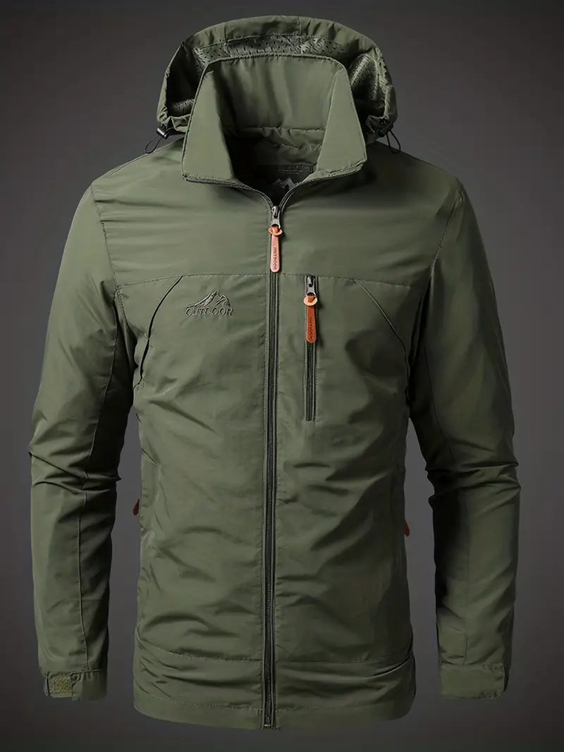 Ronan | Durable Men's Waterproof Breathable Jacket for All Seasons 0