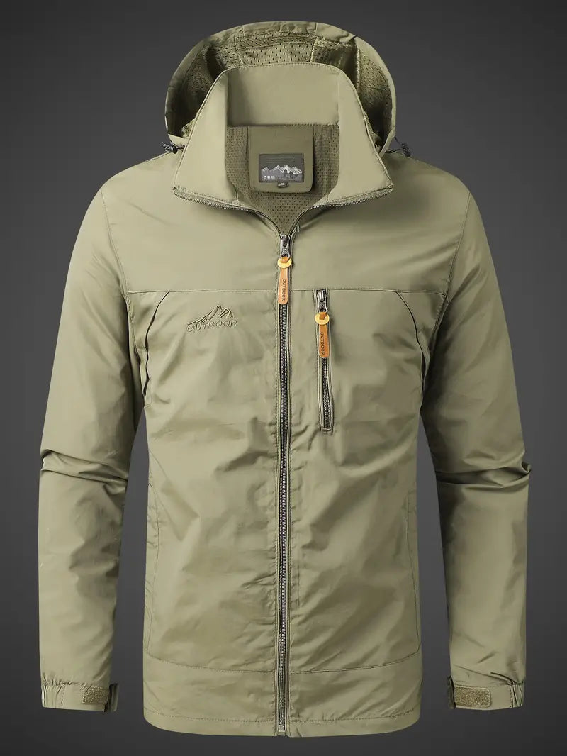 Ronan | Durable Men's Waterproof Breathable Jacket for All Seasons 2