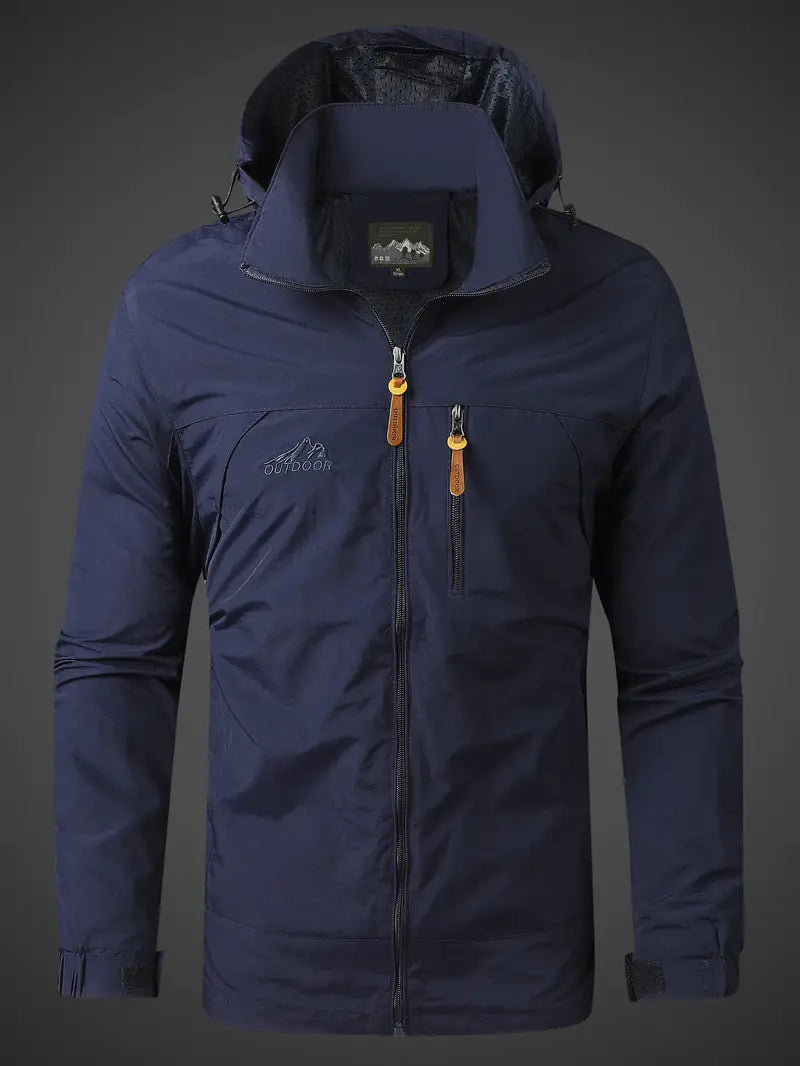 Ronan | Durable Men's Waterproof Breathable Jacket for All Seasons 4
