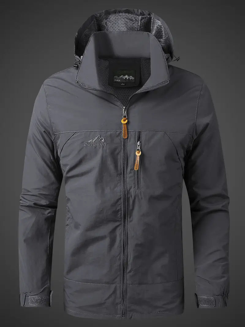 Ronan | Durable Men's Waterproof Breathable Jacket for All Seasons 5