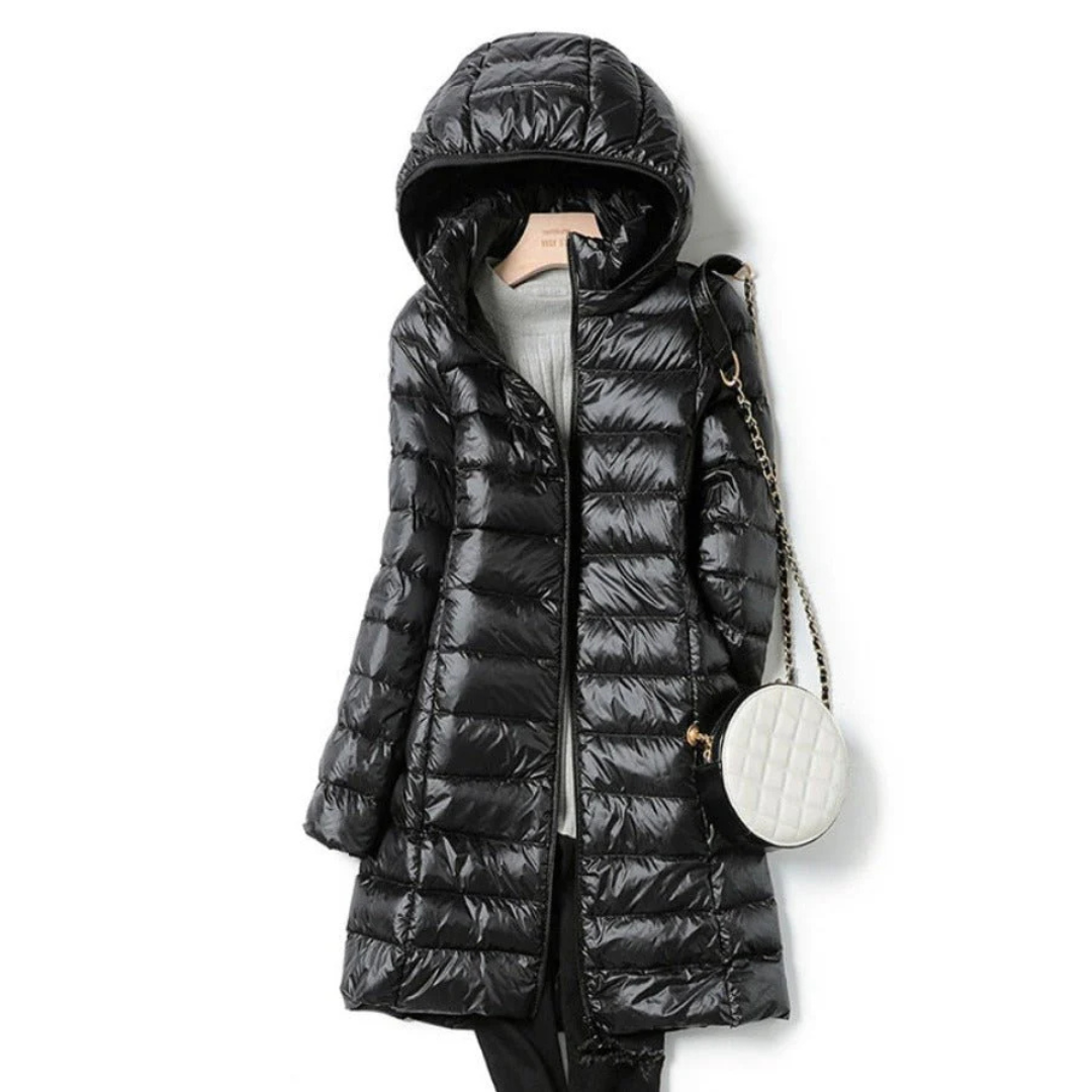 Rose | Stylish Women’s Winter Puffer Jacket with Hood — Cozy and Warm 2