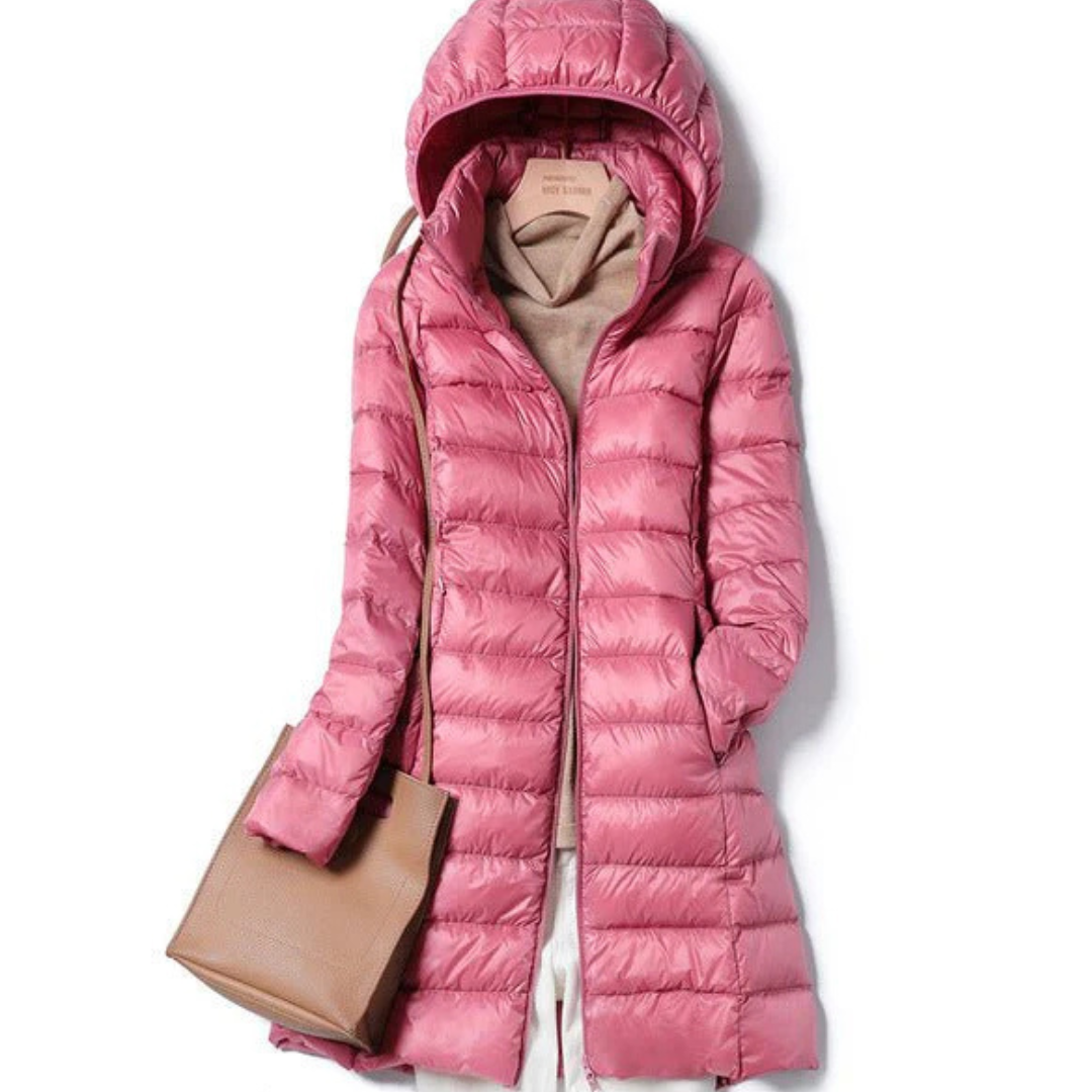 Rose | Stylish Women’s Winter Puffer Jacket with Hood — Cozy and Warm 6