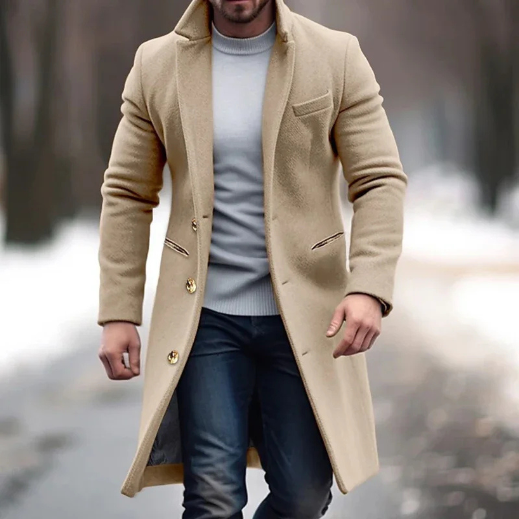 Rouxel | Wool Blend Jacket for Men – Elegant Layer for Cold Days 1