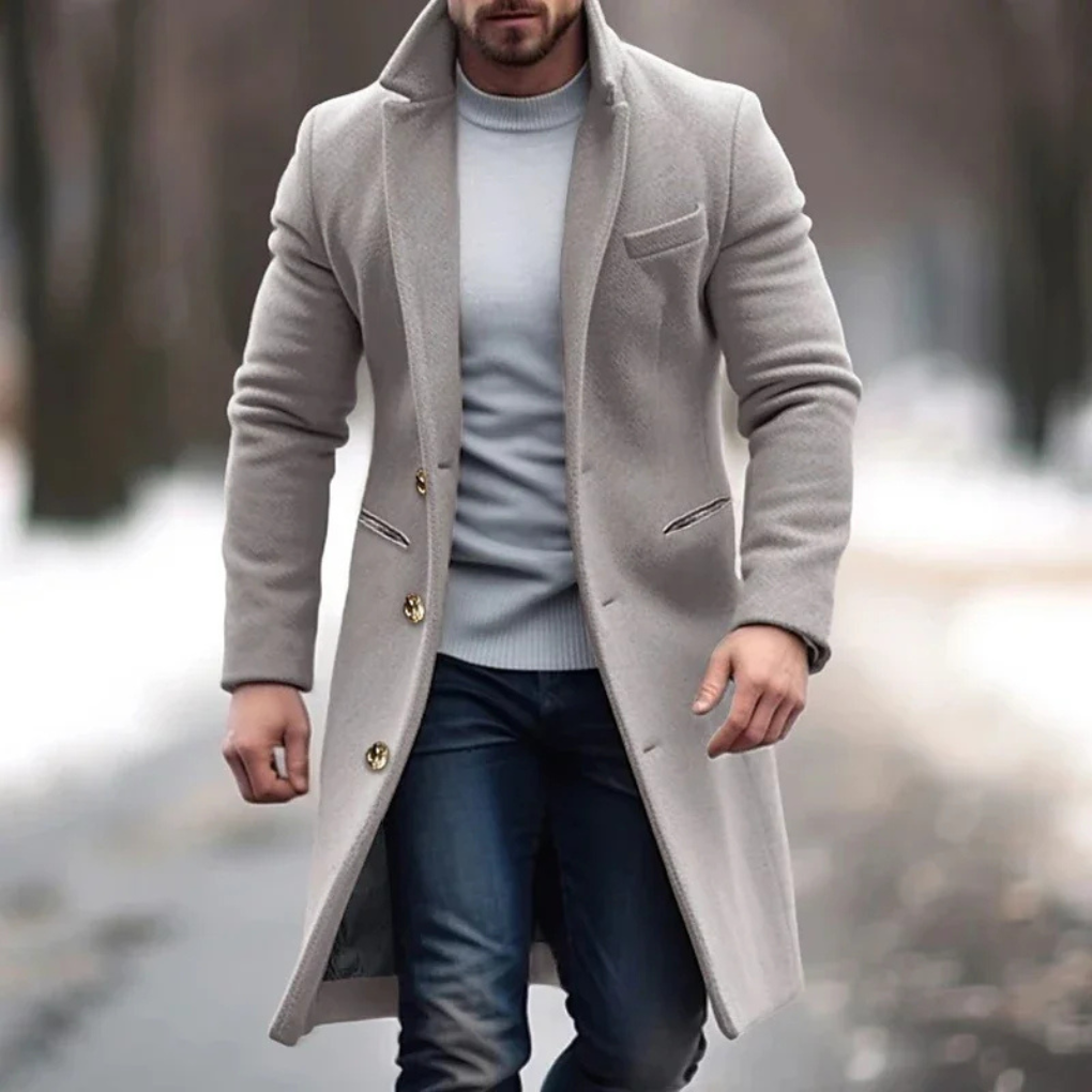 Rouxel | Wool Blend Jacket for Men – Elegant Layer for Cold Days 2