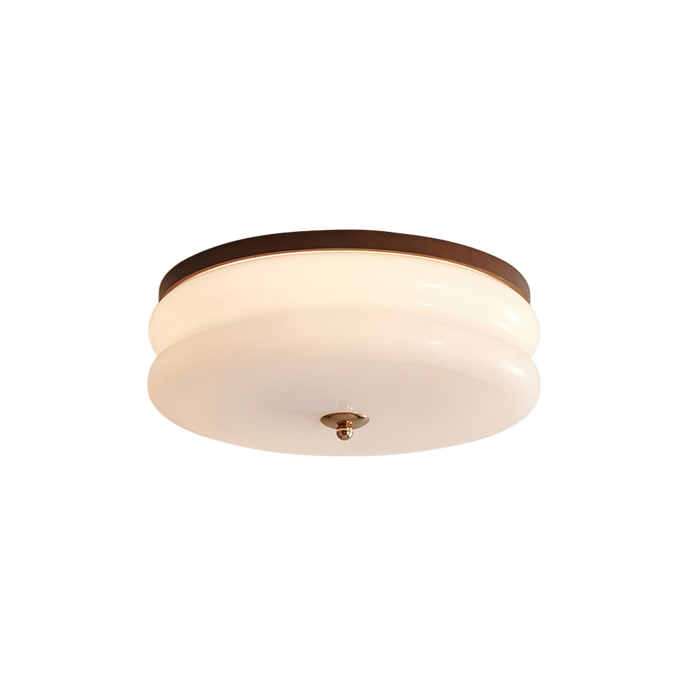 RowenWood | Elegant Modern Flush Mount Ceiling Light with Glass Shade 1