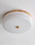 RowenWood | Elegant Modern Flush Mount Ceiling Light with Glass Shade 9