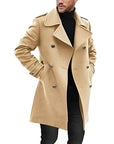 Ruben | Men’s Peacoat – Double-Breasted Winter Coat with Refined Fit 1