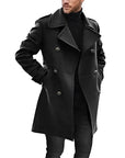 Ruben | Men’s Peacoat – Double-Breasted Winter Coat with Refined Fit 3