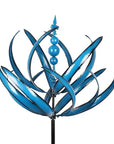 Harlow Wind-Powered Kinetic Garden Sculpture – Elegant Metal Spinner for Outdoor Décor