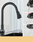 Vintage-Style Kitchen Faucet – Durable Brass Construction with Classic Look