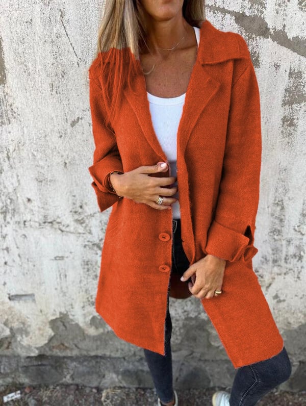 Sabrina | Women&#39;s Wool Blend Long Coat with Timeless Elegant Style 10
