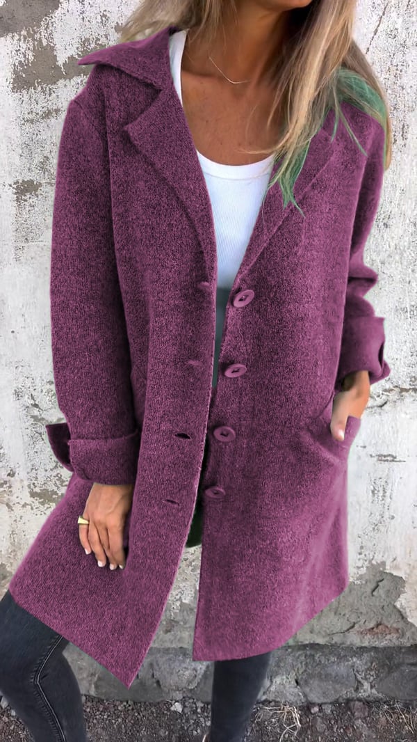 Sabrina | Women&#39;s Wool Blend Long Coat with Timeless Elegant Style 12