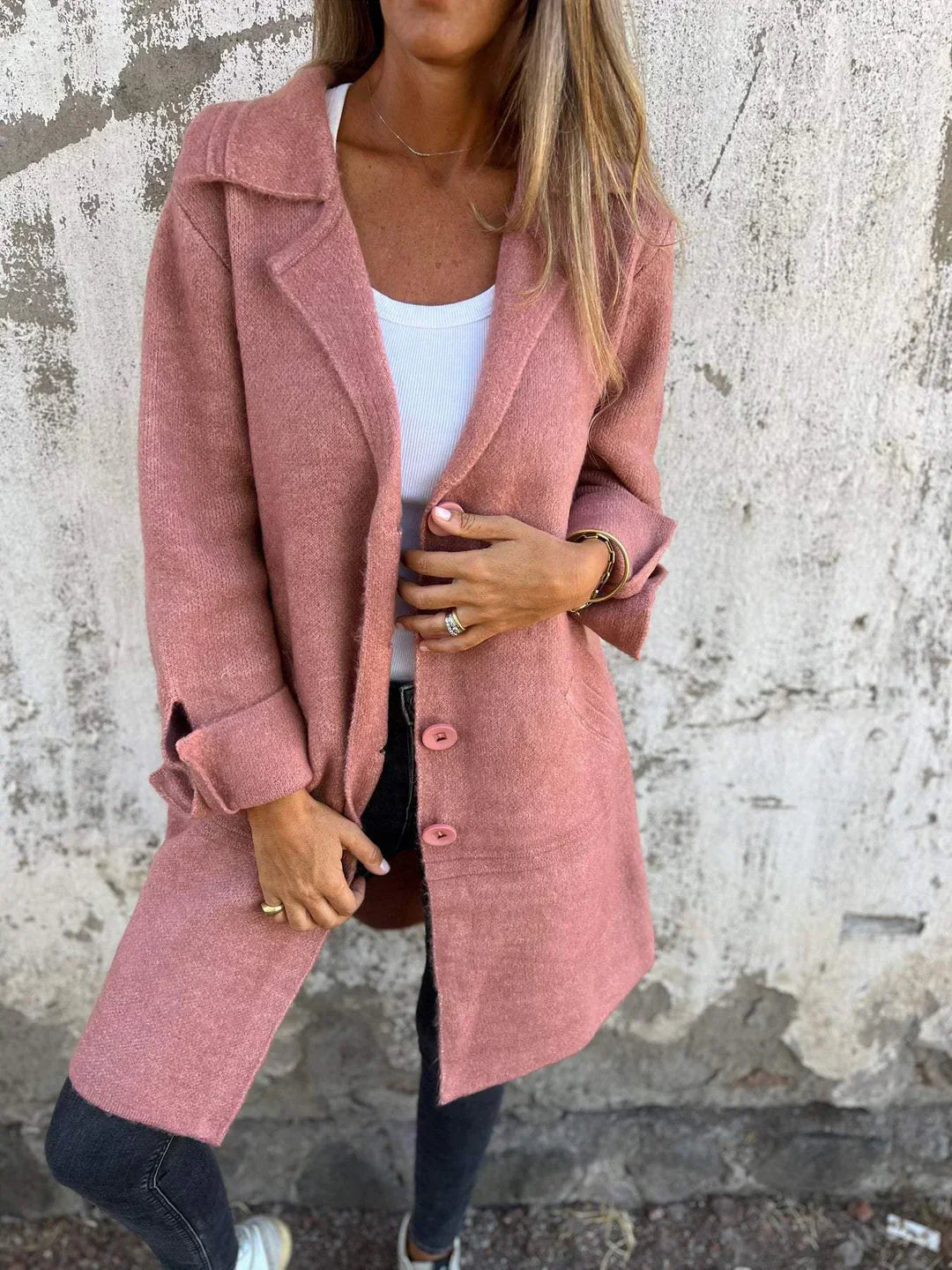 Sabrina | Women's Wool Blend Long Coat with Timeless Elegant Style 2