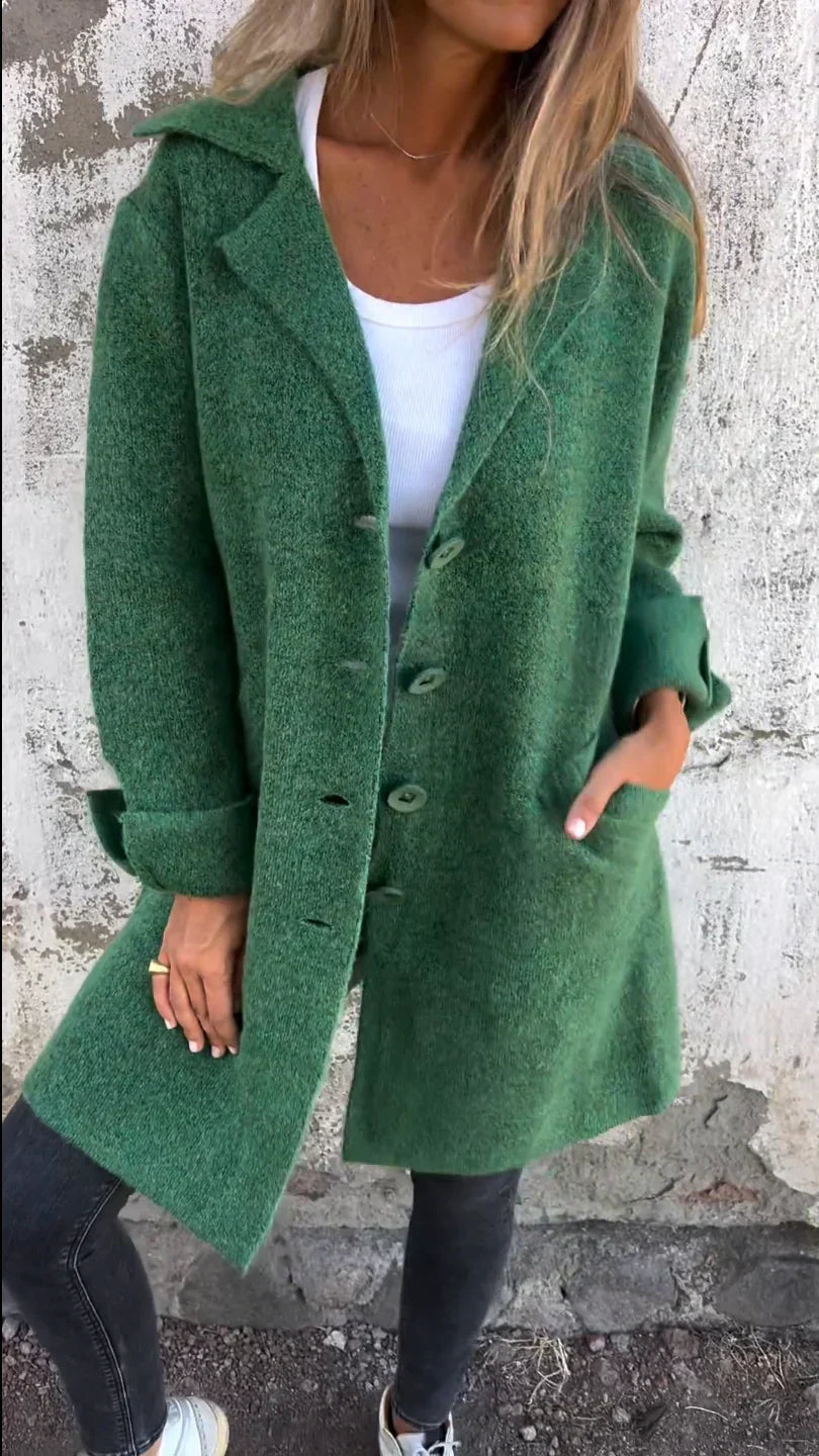 Sabrina | Women's Wool Blend Long Coat with Timeless Elegant Style 5