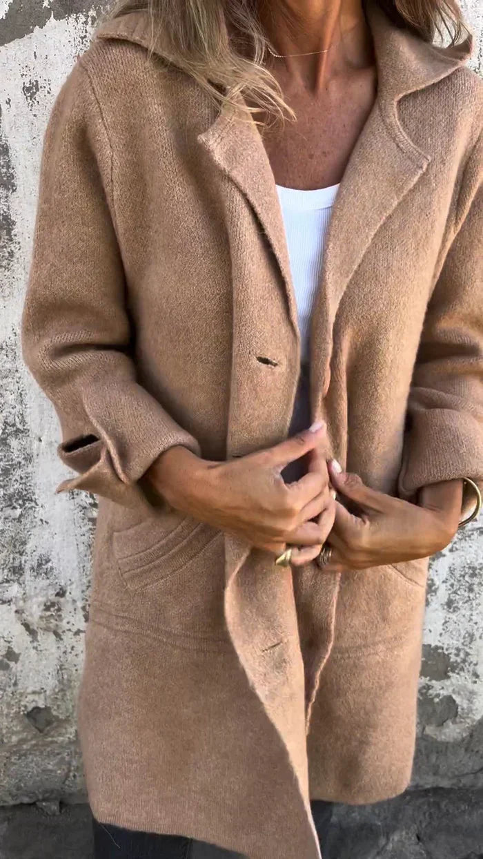 Sabrina | Women&#39;s Wool Blend Long Coat with Timeless Elegant Style 6
