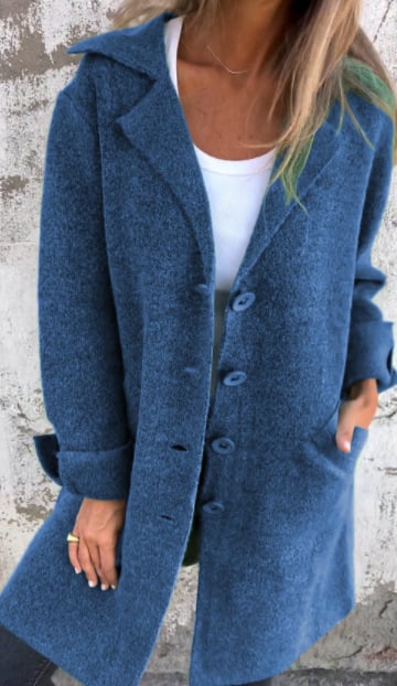 Sabrina | Women&#39;s Wool Blend Long Coat with Timeless Elegant Style 8