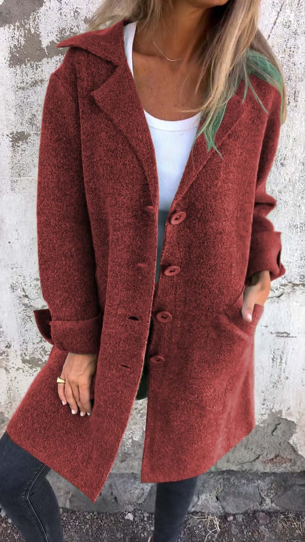Sabrina | Women&#39;s Wool Blend Long Coat with Timeless Elegant Style 9