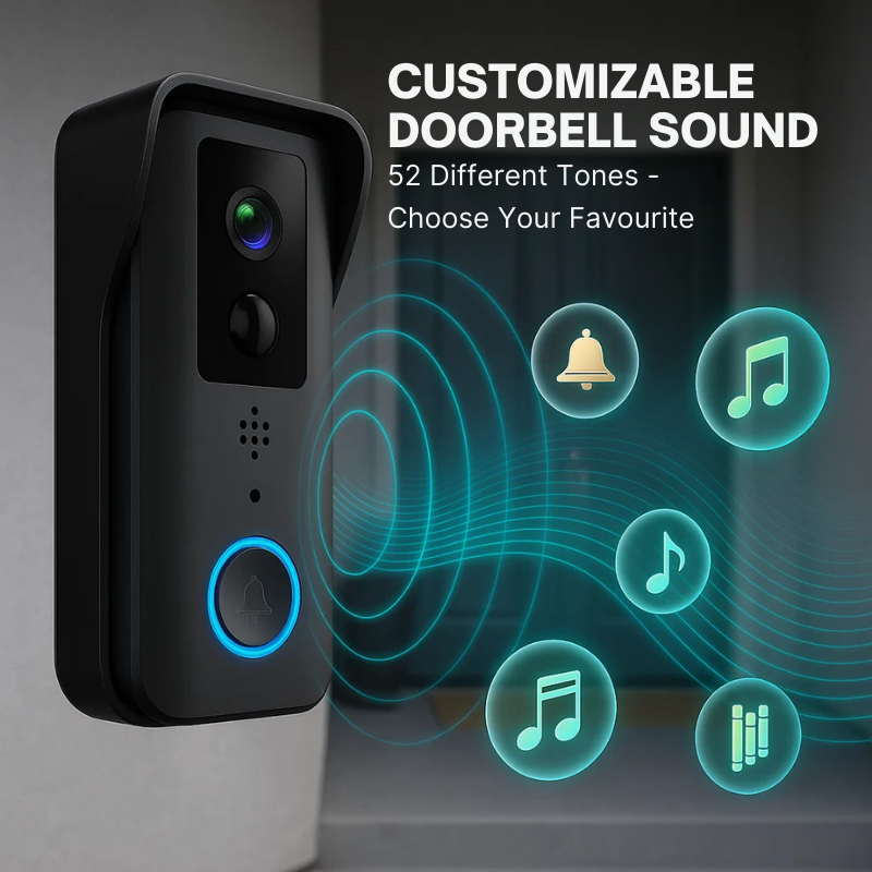 SafeView | Wireless Doorbell Camera with Night Vision and Motion Detection 6