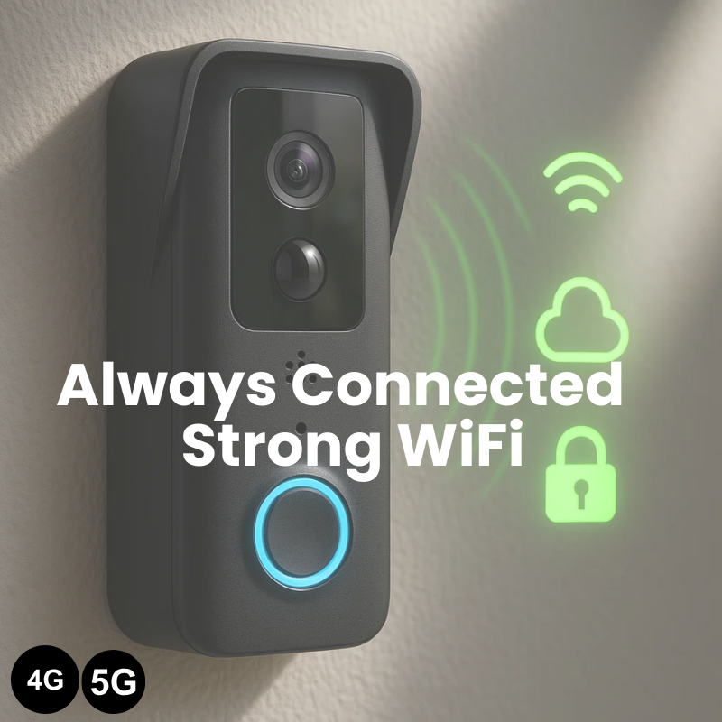 SafeView | Wireless Doorbell Camera with Night Vision and Motion Detection 7