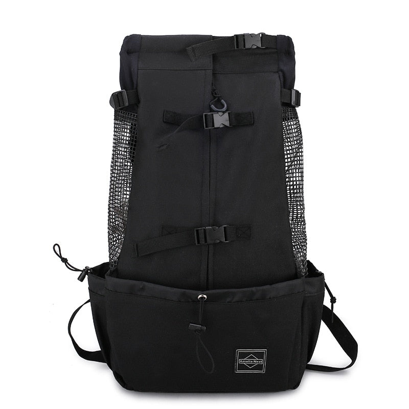 Safepaws - Durable Dog Travel Bag with Side Pocket for Cats & Dogs 0