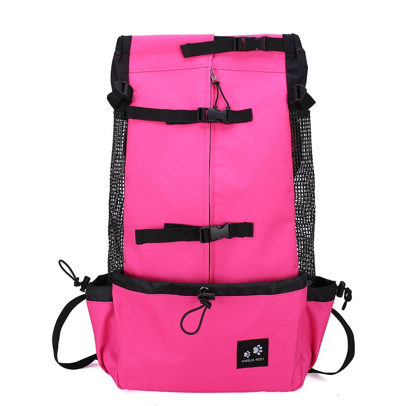 Safepaws - Durable Dog Travel Bag with Side Pocket for Cats &amp; Dogs 14