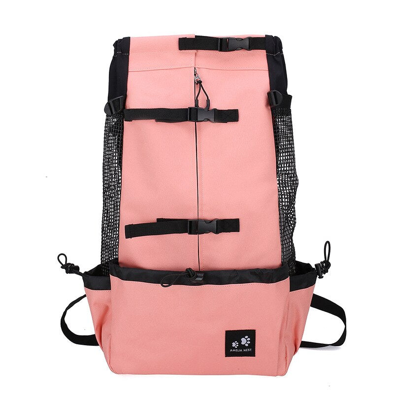 Safepaws - Durable Dog Travel Bag with Side Pocket for Cats &amp; Dogs 7
