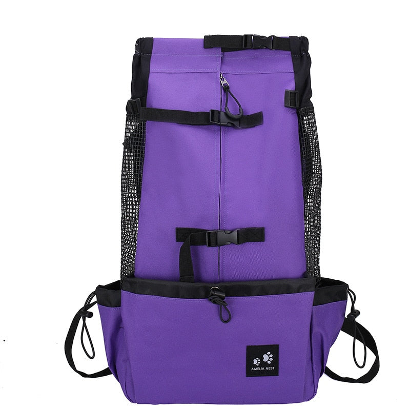 Safepaws - Durable Dog Travel Bag with Side Pocket for Cats &amp; Dogs 8