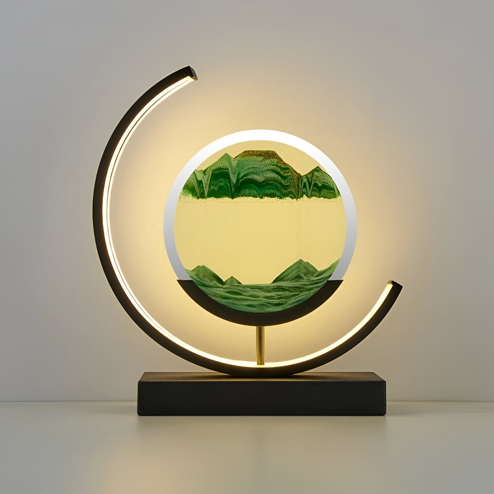 SandGlow | Elegant Remote-Controlled Dimmable Sand Lamp for Tranquil Ambiance 7