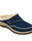 SapphireComfort | Cozy Adjustable Suede Slip-On Slippers 0