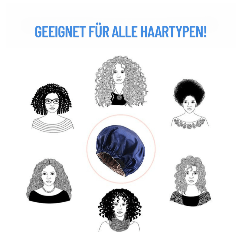 SatinGlow | Luxury Satin Hair Cap for Overnight Hair Protection 2