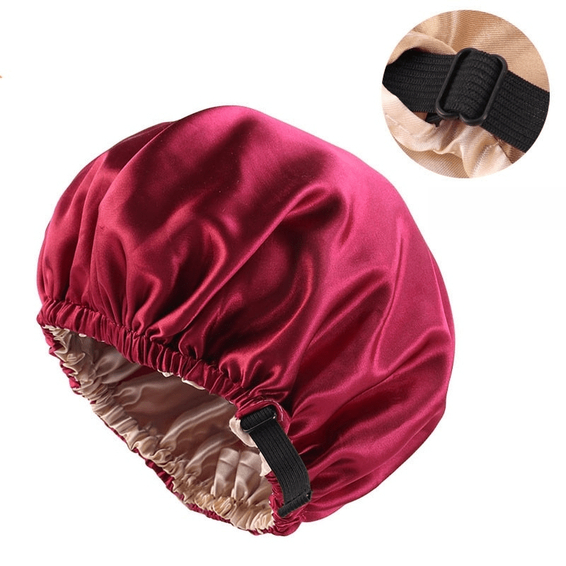 SatinGlow | Luxury Satin Hair Cap for Overnight Hair Protection 6