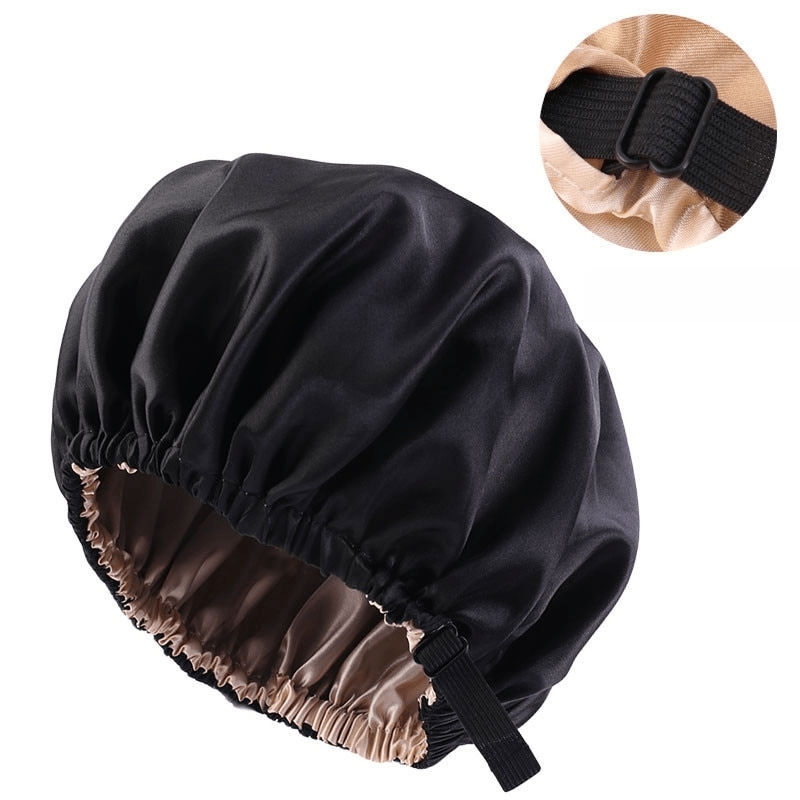 SatinGlow | Luxury Satin Hair Cap for Overnight Hair Protection 8