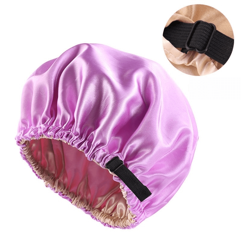 SatinGlow | Luxury Satin Hair Cap for Overnight Hair Protection 9
