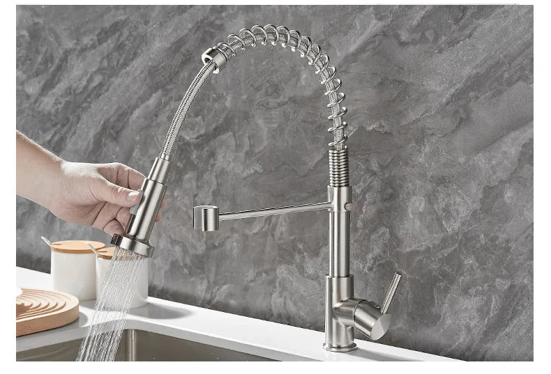 Modern Two-Way Faucet Connector – Compact Dual Outlet Tap for Versatile Use