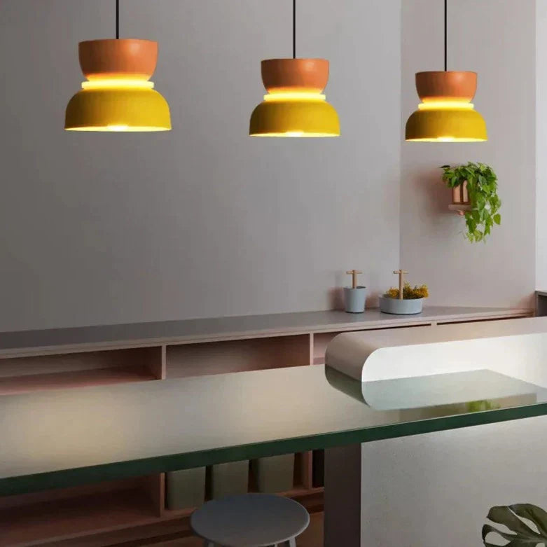 Scandinavian Macaron Pendant Light – Modern Multicolored Kitchen Pendant Lighting for Stylish Home Decor 5