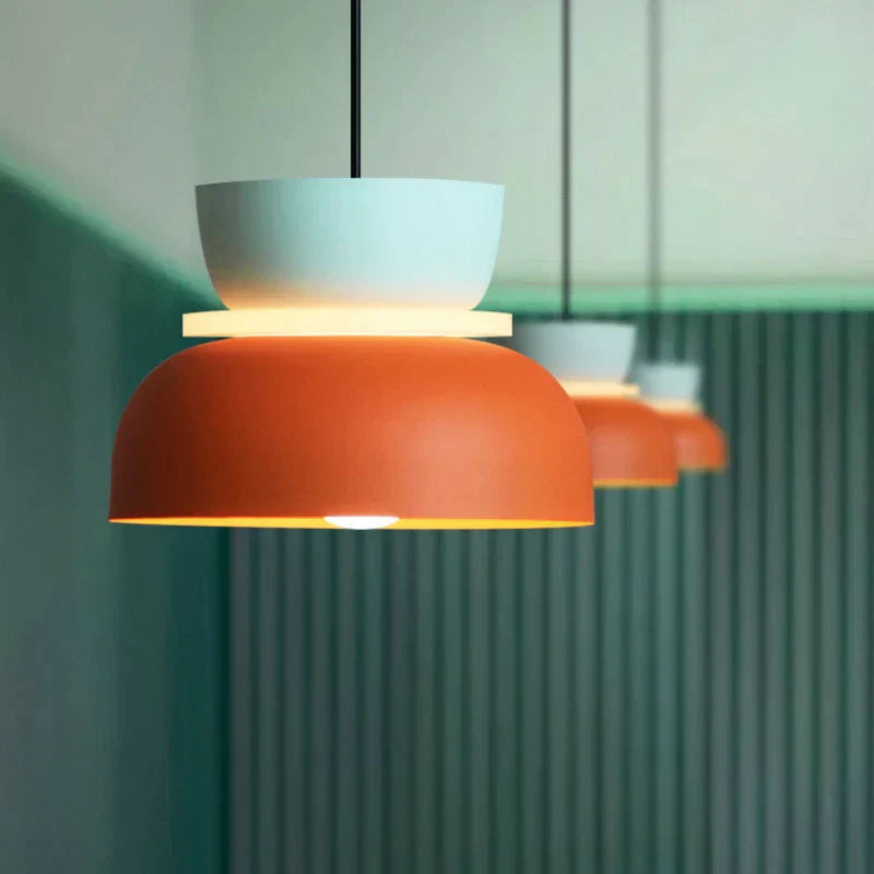 Scandinavian Macaron Pendant Light – Modern Multicolored Kitchen Pendant Lighting for Stylish Home Decor 7