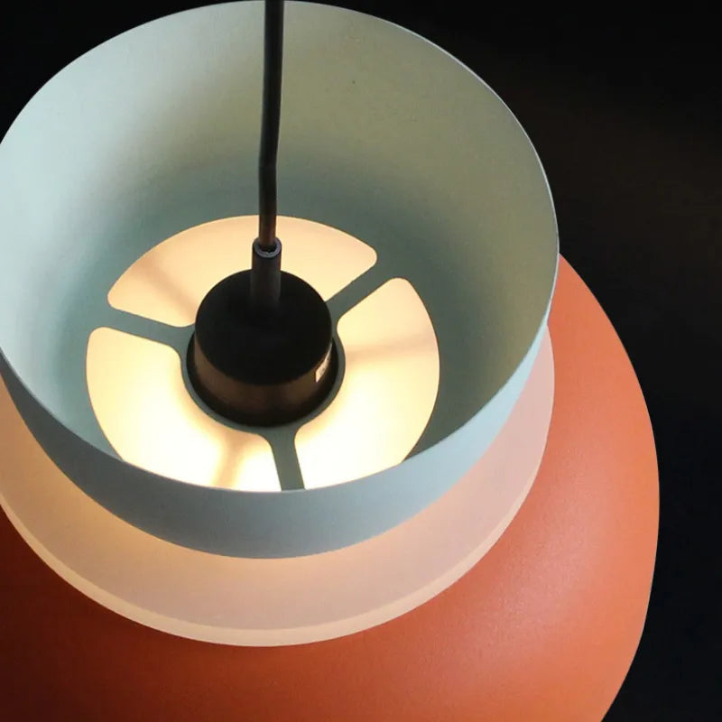 Scandinavian Macaron Pendant Light – Modern Multicolored Kitchen Pendant Lighting for Stylish Home Decor 8