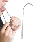 ScrapEMaster | Stainless Steel Tongue Scraper for Fresh Oral Hygiene 1