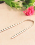 ScrapEMaster | Stainless Steel Tongue Scraper for Fresh Oral Hygiene 3