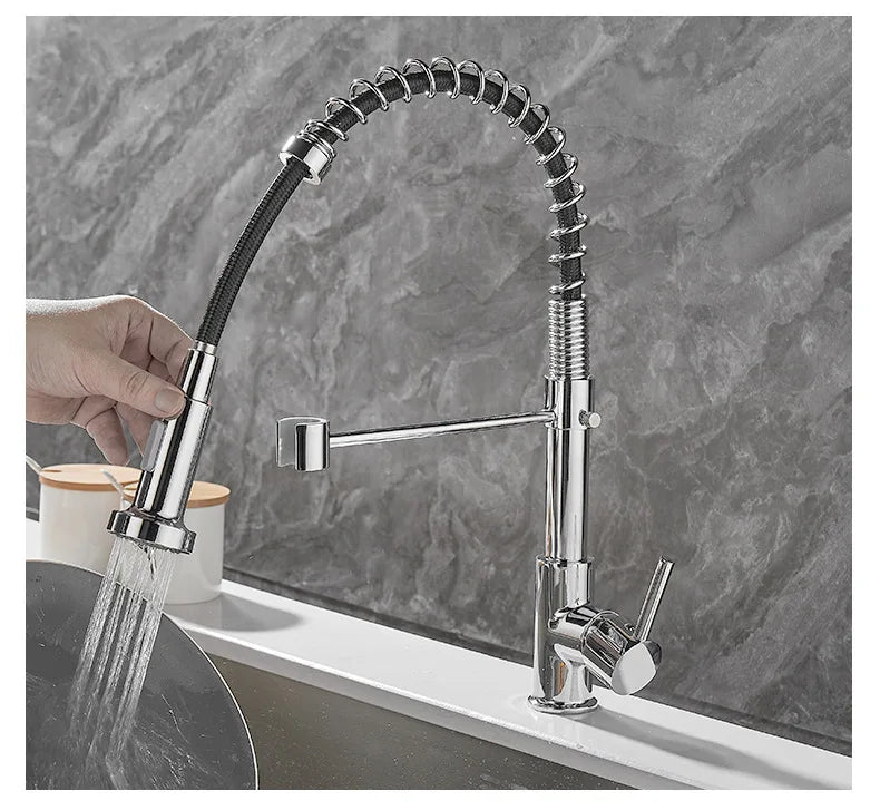 Modern Two-Way Faucet Connector – Compact Dual Outlet Tap for Versatile Use