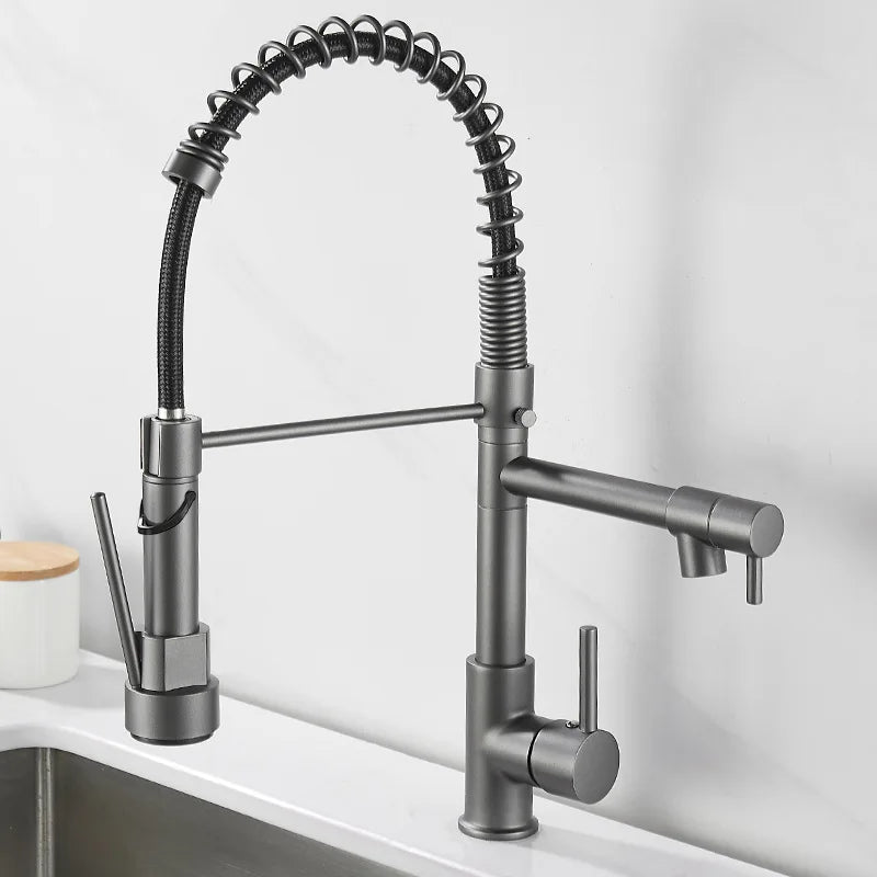 Modern Two-Way Faucet Connector – Compact Dual Outlet Tap for Versatile Use