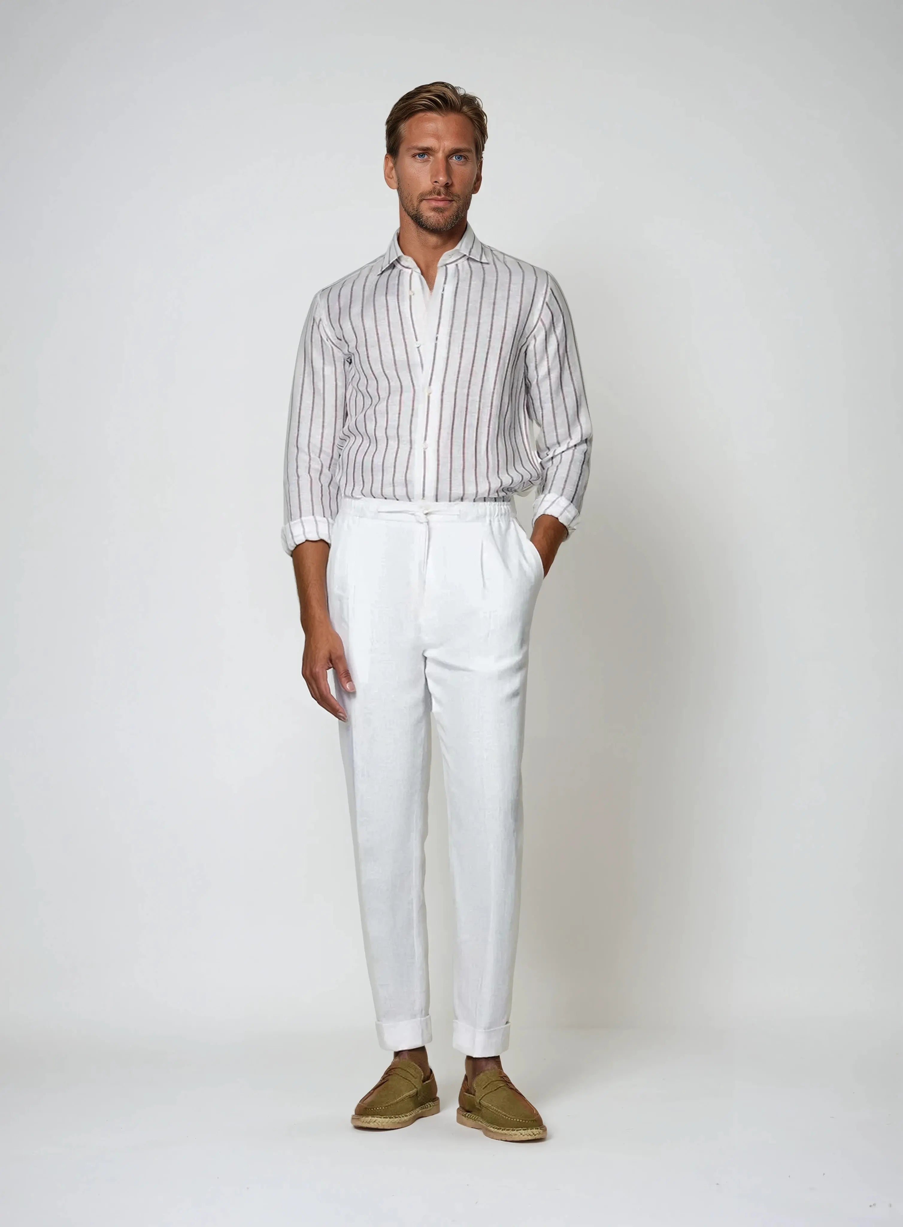 Ethan | Stylish Breathable Men's Linen Pants 3