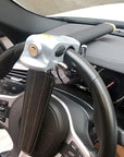 SecureGuard | Durable Heavy-Duty Steering Wheel Lock for Vehicle Safety 0