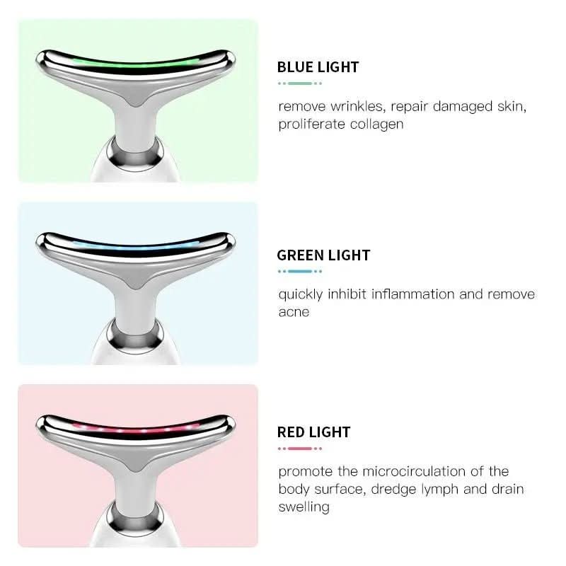 Serenetech | 3-in-1 Facial Care Device with Light, Vibration & Heat Modes 1