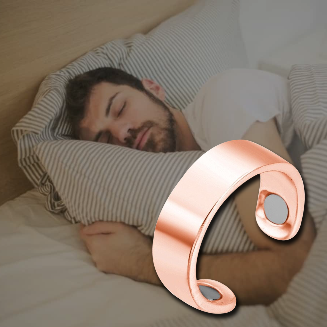 Serenitea | Comfortable Hypoallergenic Anti-Snoring Ring 1